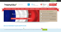 Desktop Screenshot of happyfete.com